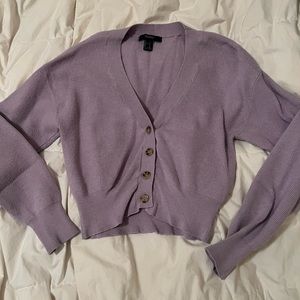 Forever 21 Cropped Cardigan